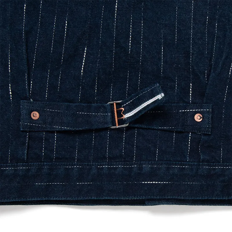 14oz RAIN Kasuri Type I Selvedge Denim Jacket OW