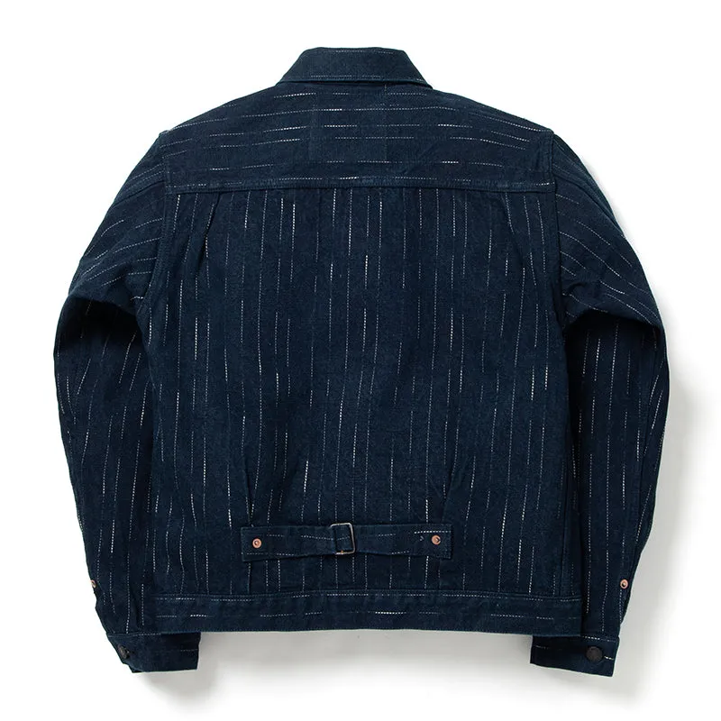 14oz RAIN Kasuri Type I Selvedge Denim Jacket OW