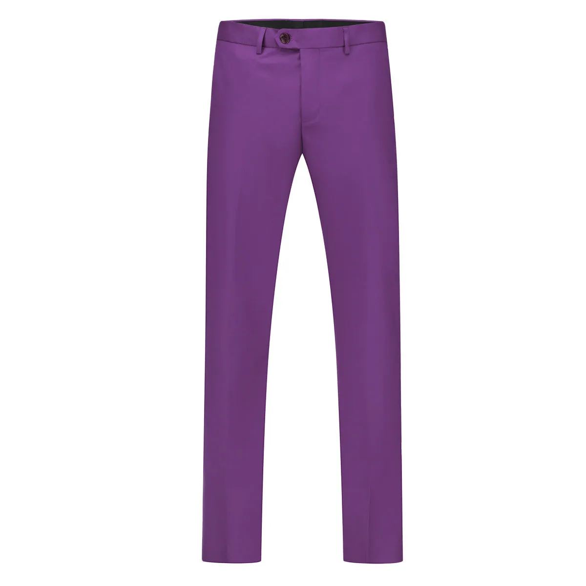 2-Piece Slim Fit Simple Designed Purple Suit