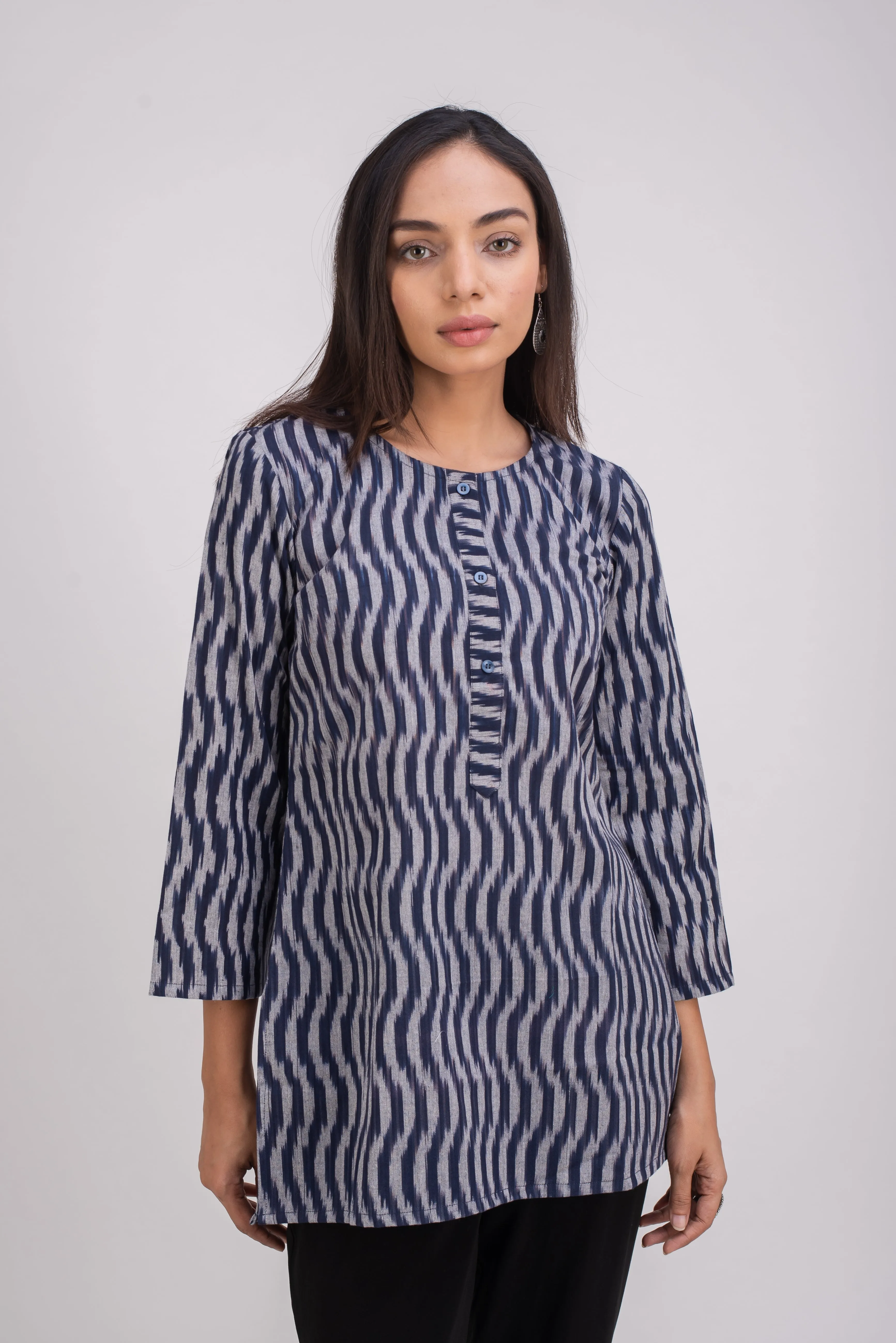 502-301  Gale Ikat Tunic