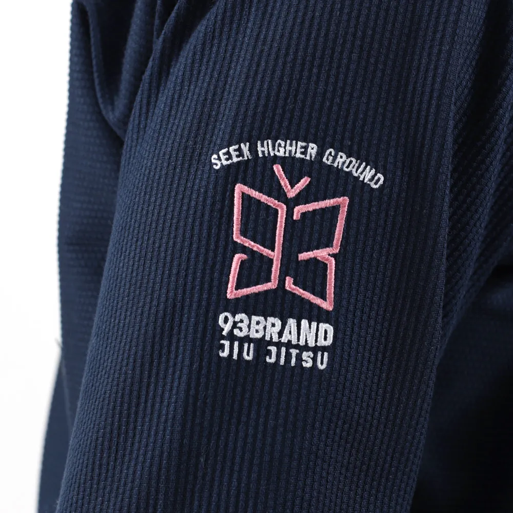 93brand "Butterfly" Women's BJJ Gi - Navy