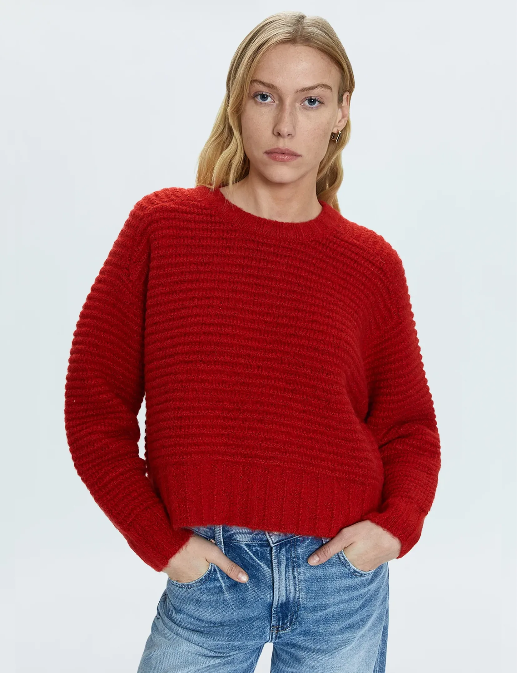 Adina Sweater, Rouge