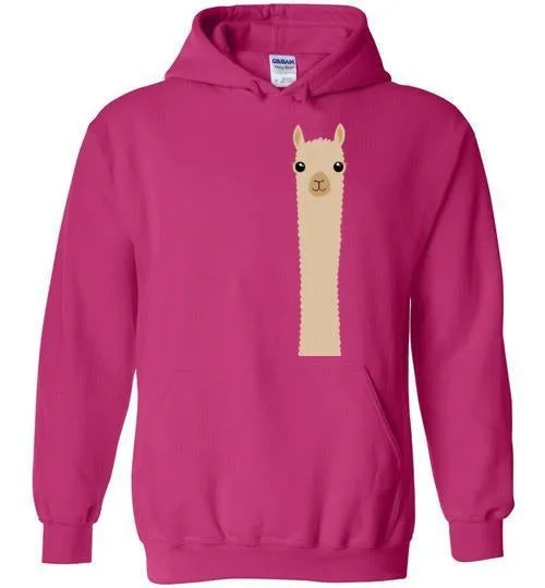 Alpaca Watching Gildan Hoodie