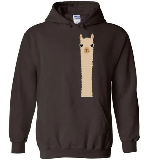 Alpaca Watching Gildan Hoodie