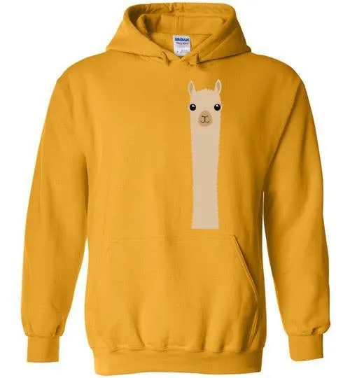 Alpaca Watching Gildan Hoodie