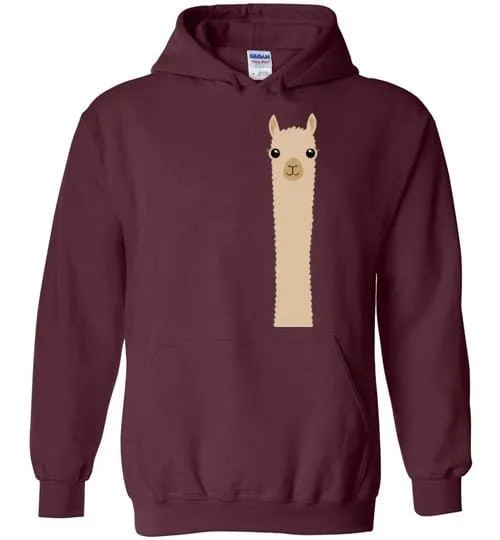 Alpaca Watching Gildan Hoodie