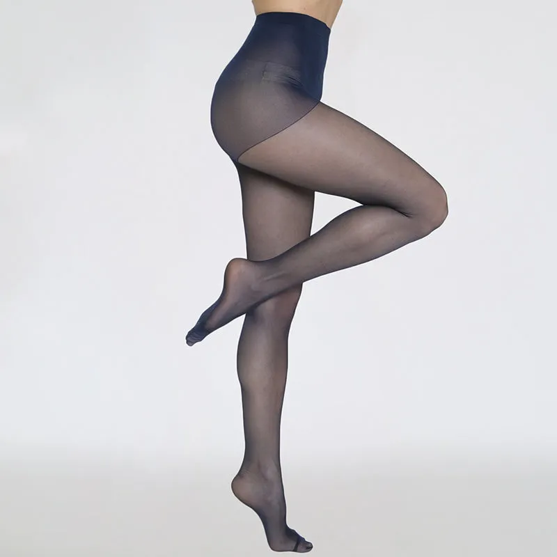 Andrea Bucci 15 Denier Silk Satin Sheen Sheer Tights