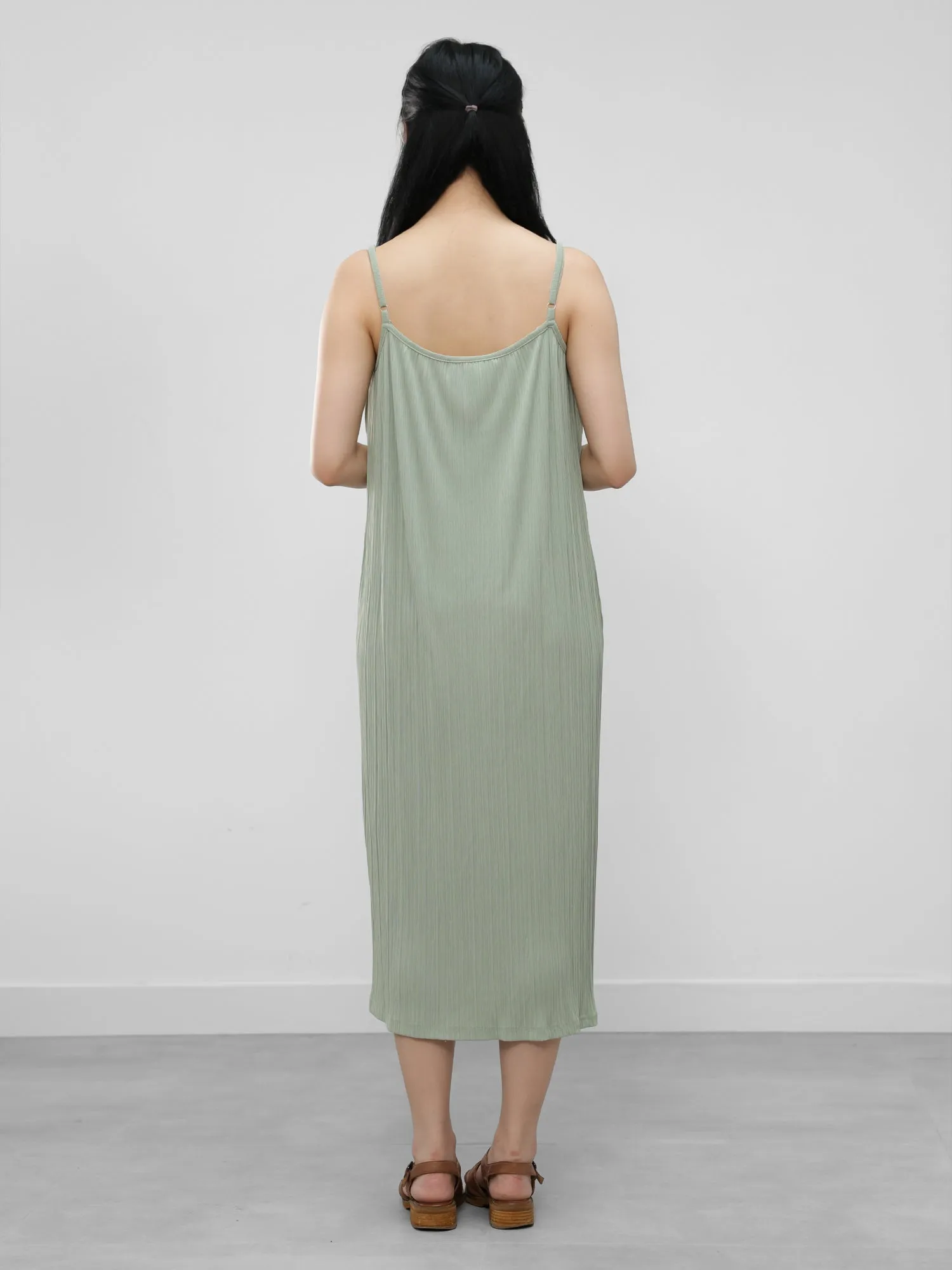 Apphia Pleated Camisole Dress*