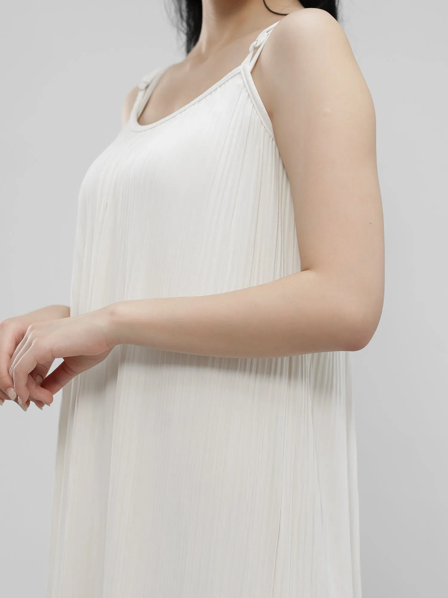 Apphia Pleated Camisole Dress*