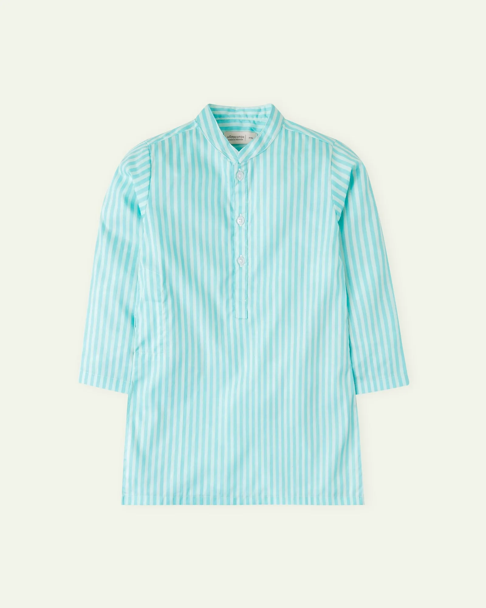 Aqua Stripes Kurta