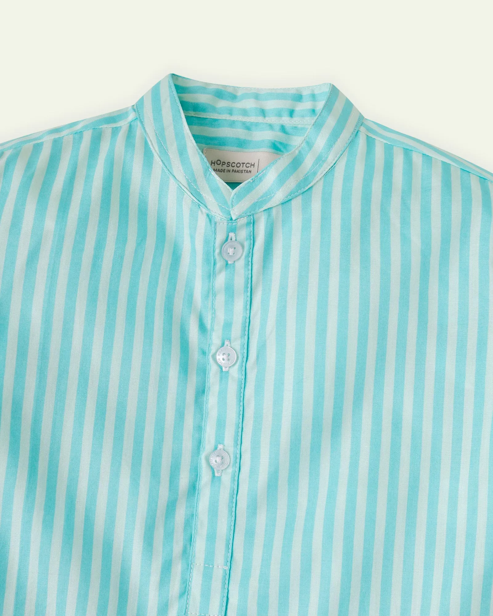 Aqua Stripes Kurta