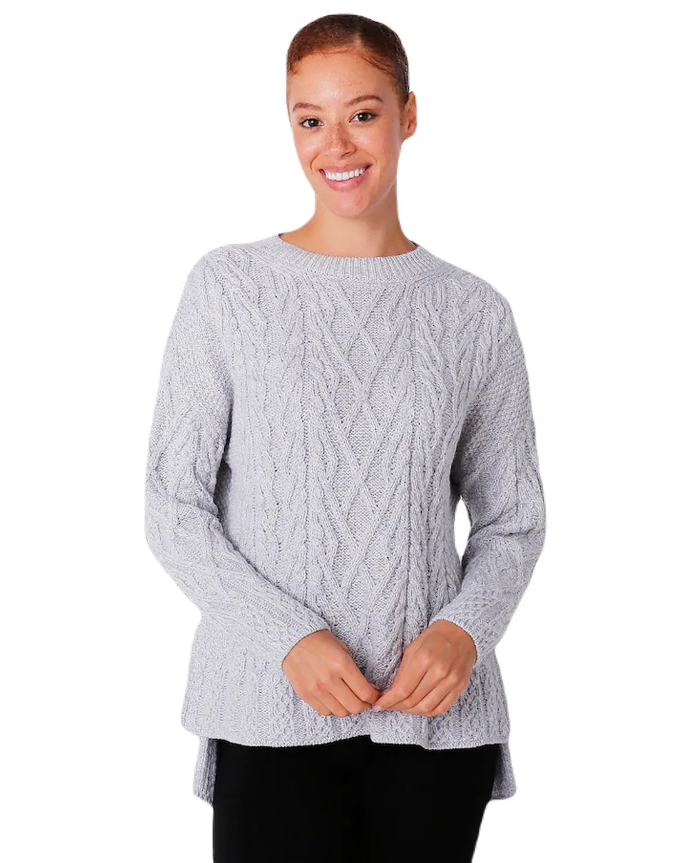 Aran Vented Box Sweater