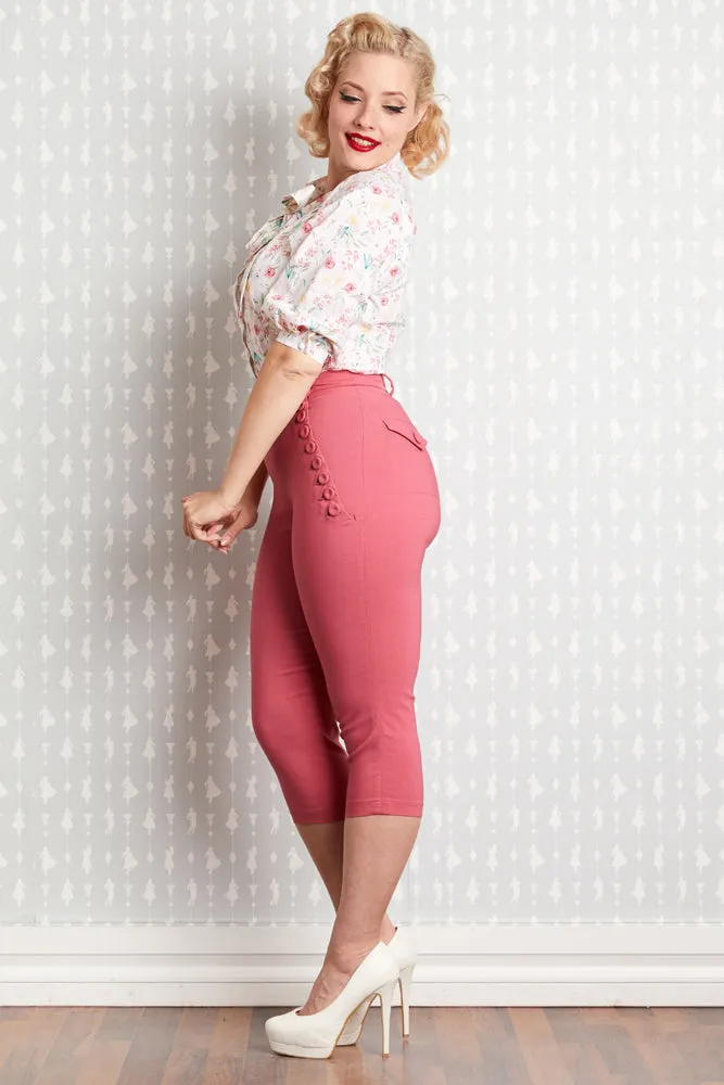 Arya-Punch High Waist Capri Pants