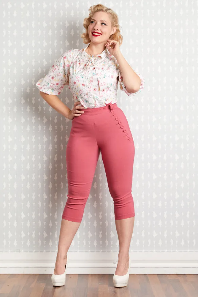 Arya-Punch High Waist Capri Pants