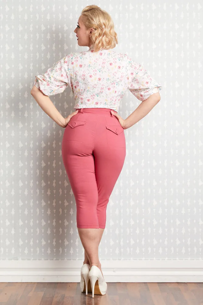 Arya-Punch High Waist Capri Pants