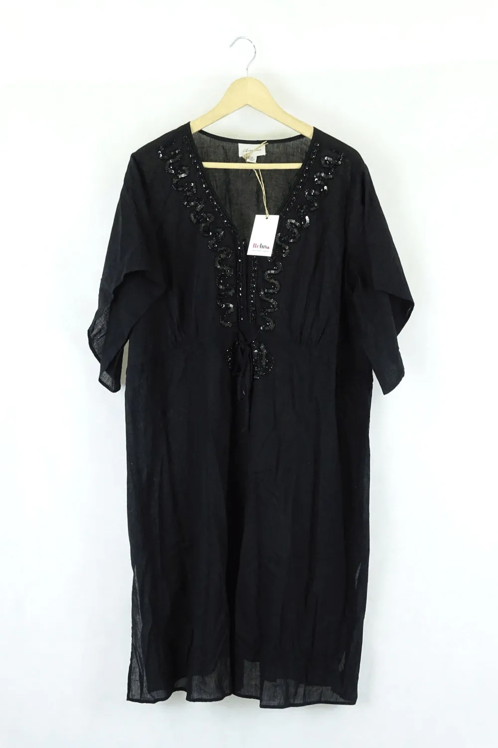 Autograph Sheer Black Tunic Top 16