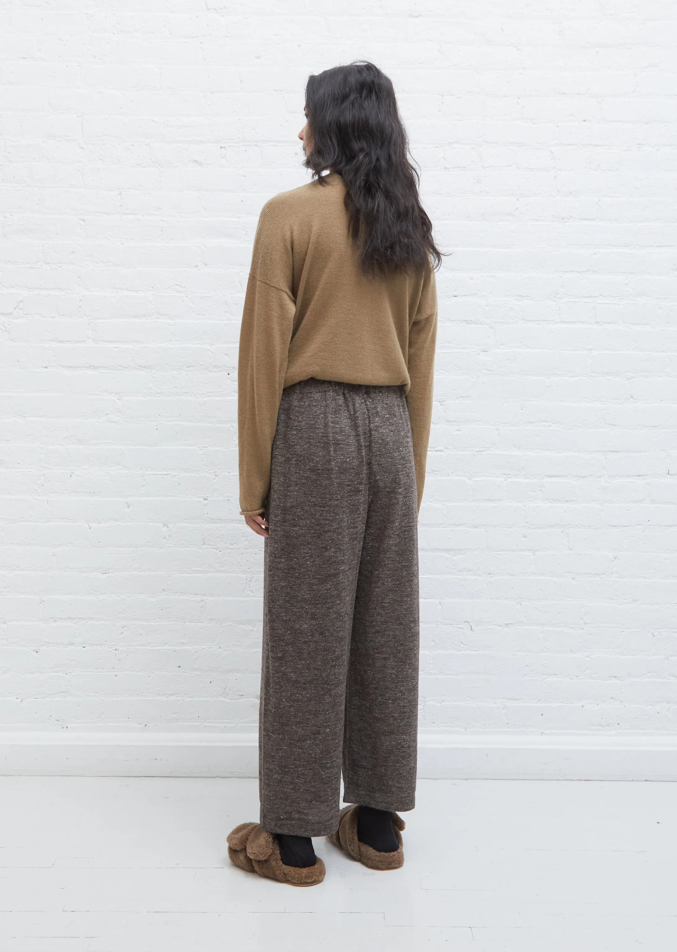 Baby Alpaca & Linen Facil Pants