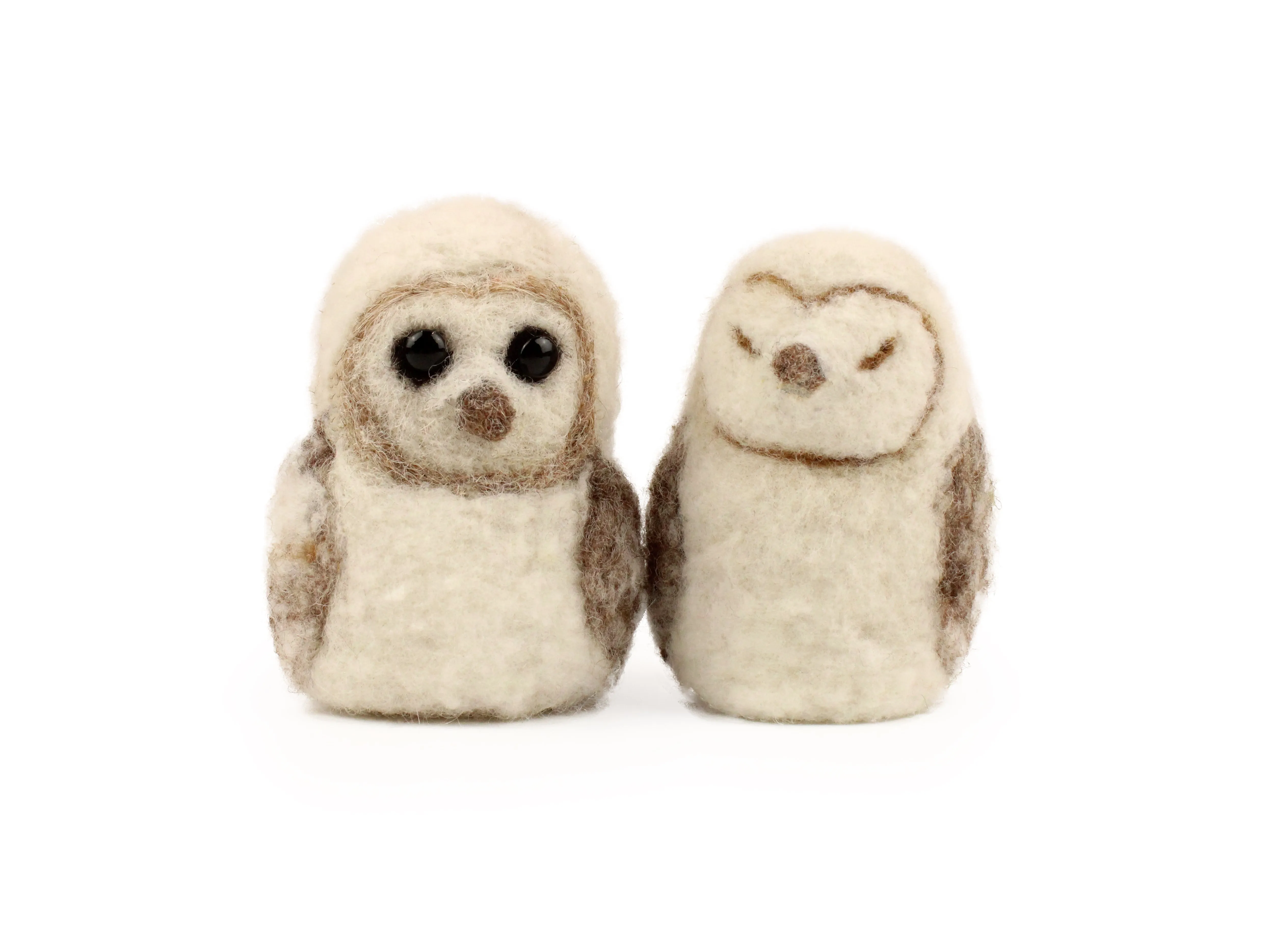 Baby Barn Owl Small Needle Felt Kit