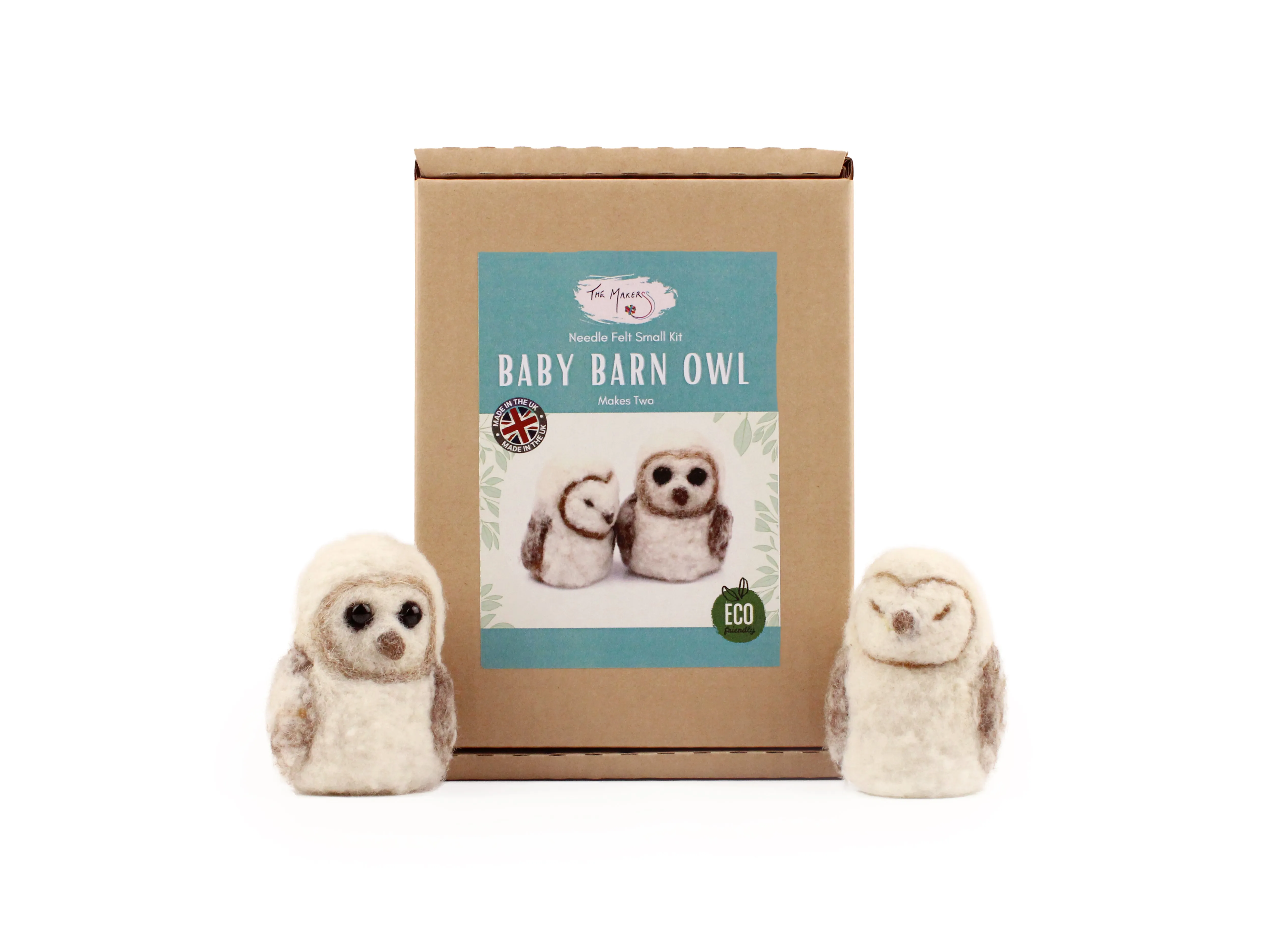 Baby Barn Owl Small Needle Felt Kit