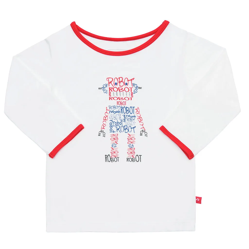 Bamboo long John Pyjamas - Roberto the Robot