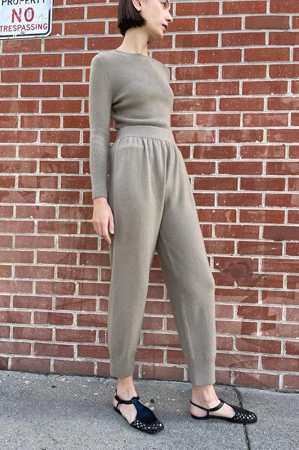 Base Pants in Stoneware