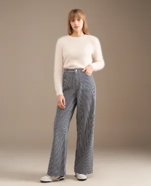 Bellerose Parthe Stone Wash Wide Leg Jeans