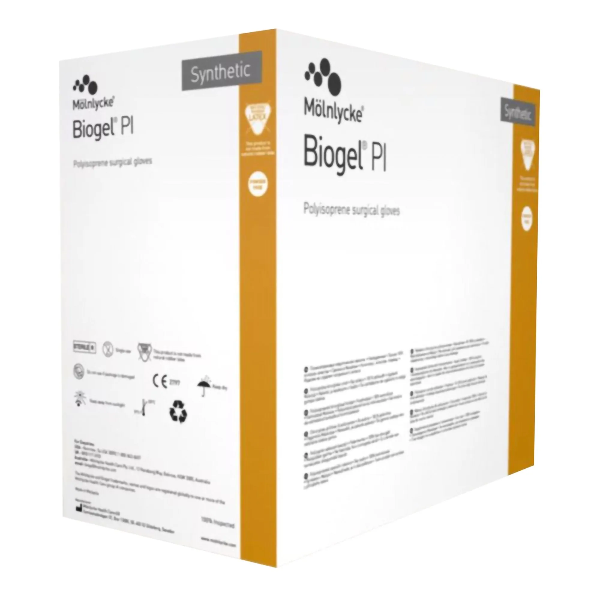 Biogel PI Polyisoprene Surgical Glove, Size 6.5, Straw Color 200/CASE