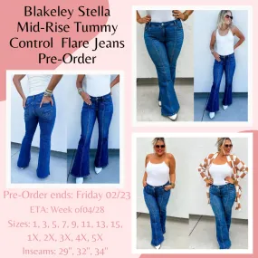 Blakeley Stella Mid-Rise Tummy Control Flare Pre-Order