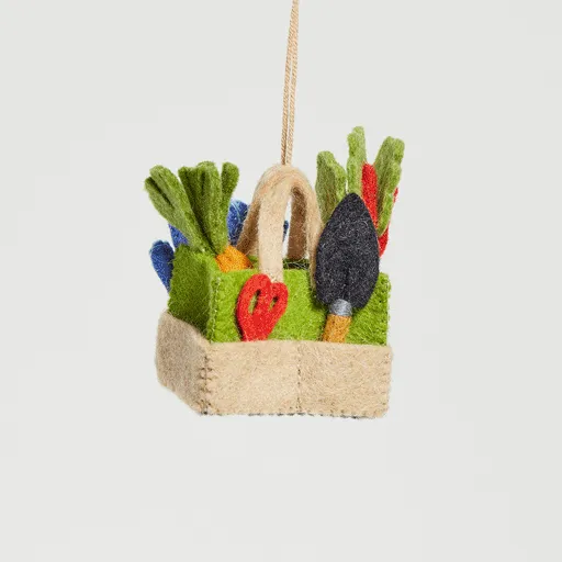 Bountiful Gardening Tool Bag Ornament