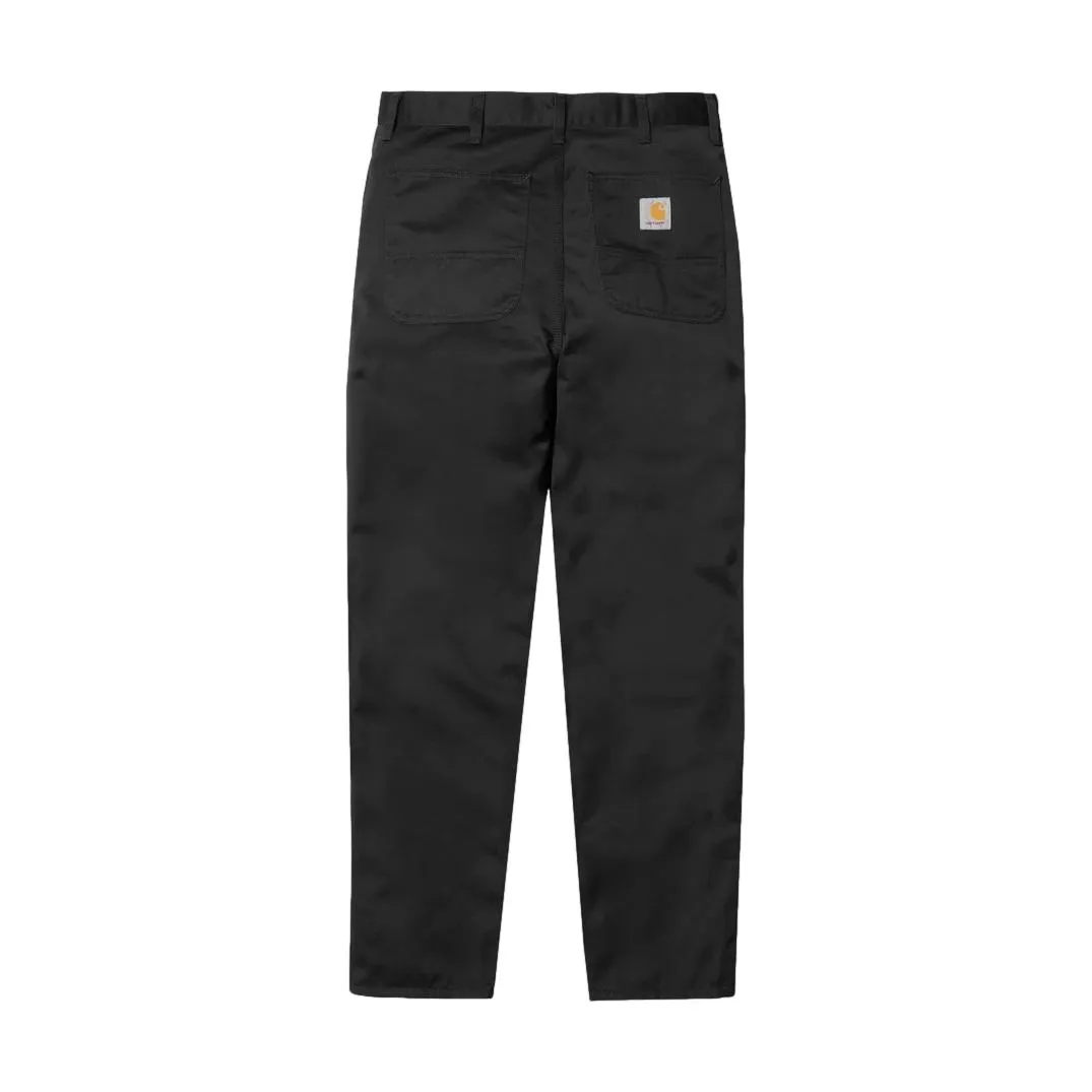 Carhartt WIP Simple Pant Black Rinsed