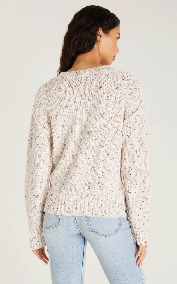 Cita Marled Crop Sweater