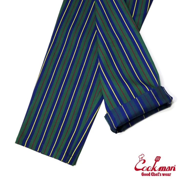 Cookman Chef Pants - College Stripe Green