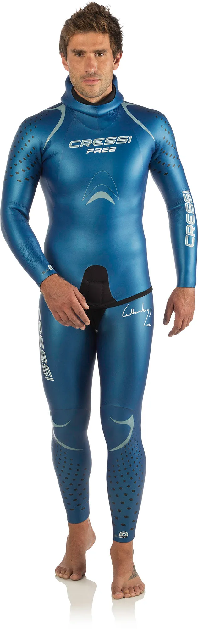 Cressi Free Man Two-Piece Freediving Wetsuit (3.5mm)