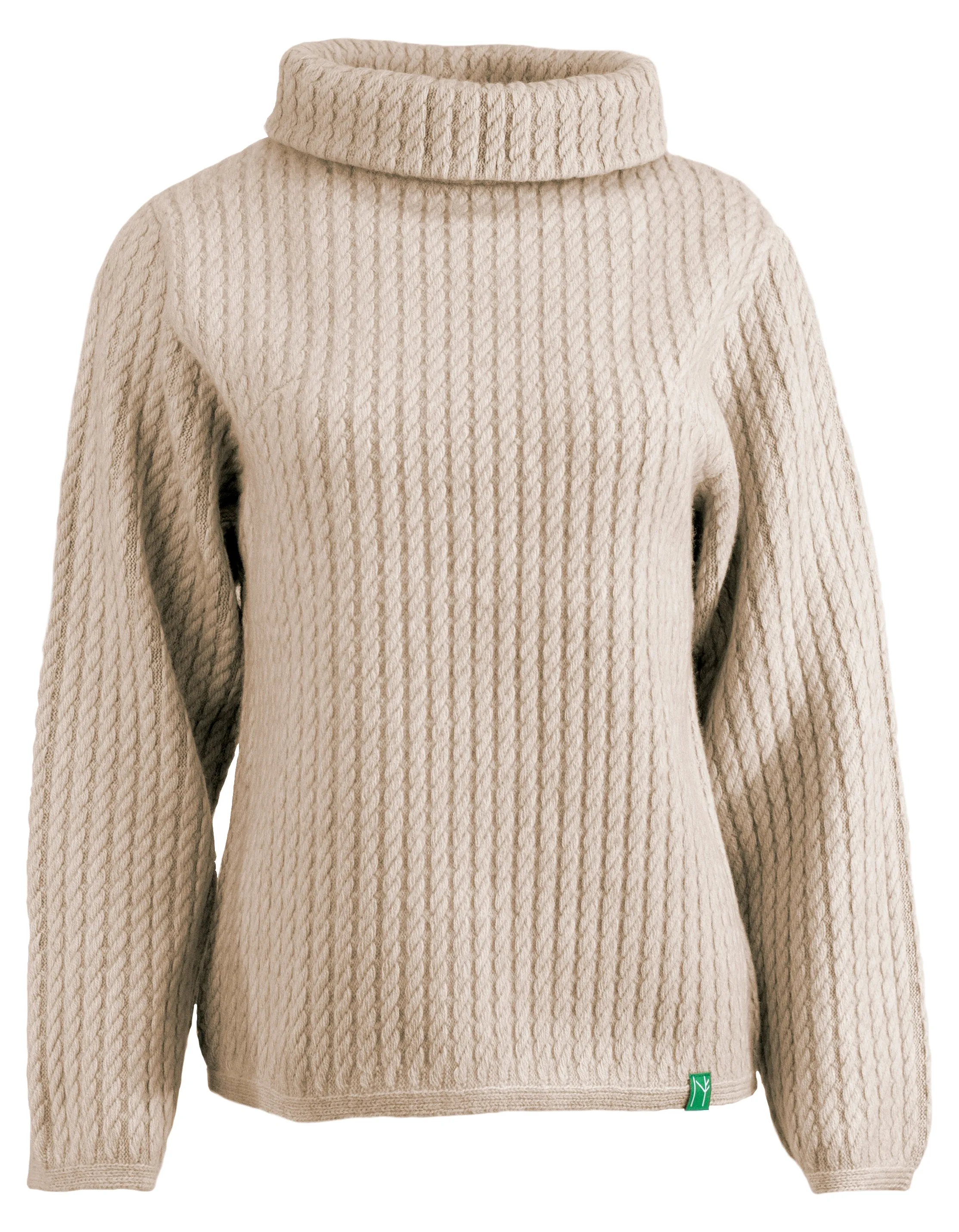 Cresta Cable Knit Sweater - Natural