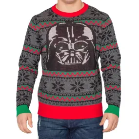 Darth Vader Mask Ugly Christmas Sweater