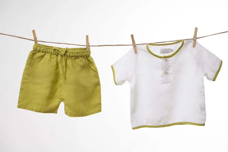 Drawstring Shorts & Shirt Set