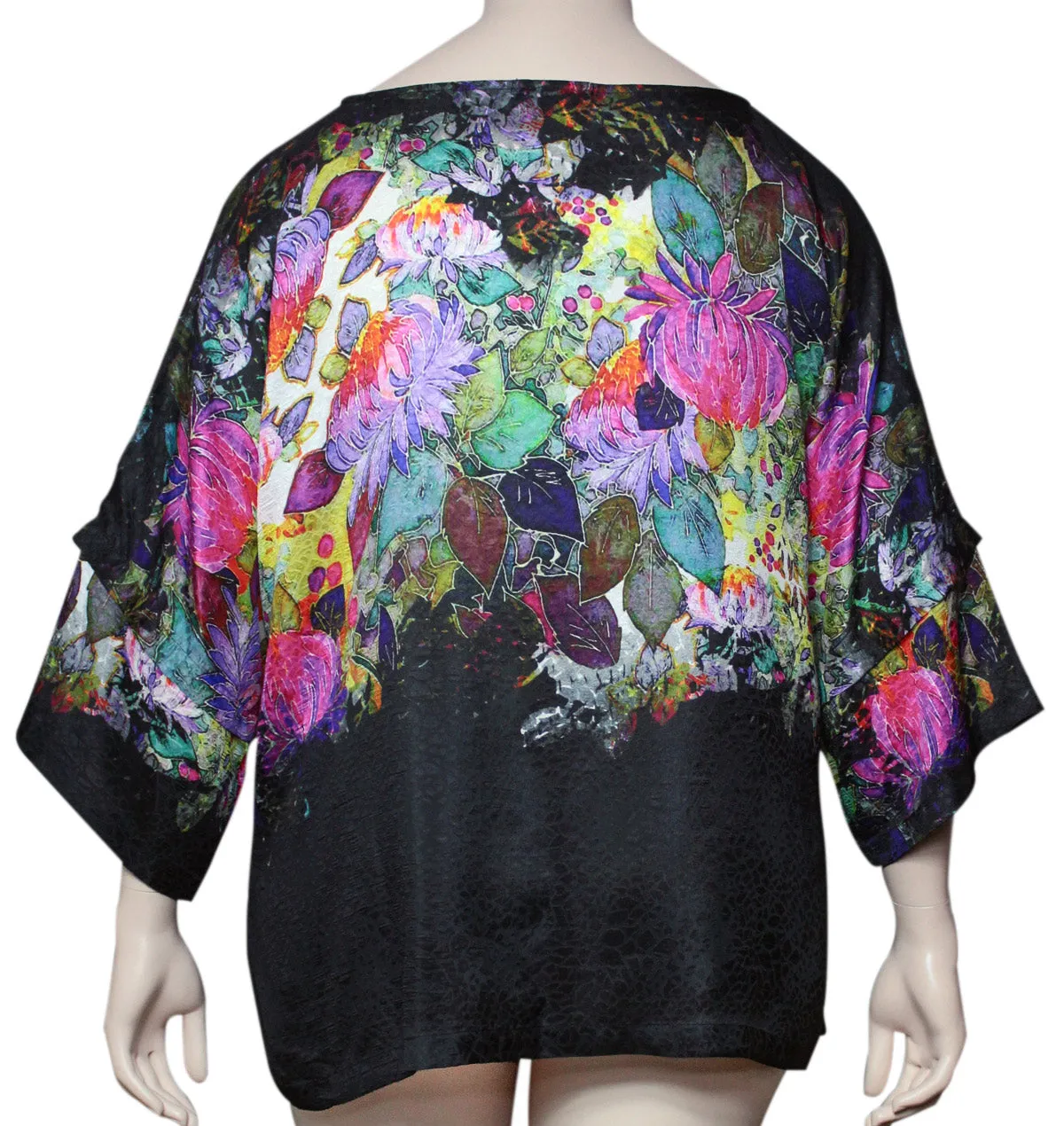 Dressori Kimono Sleeve Tunic Top