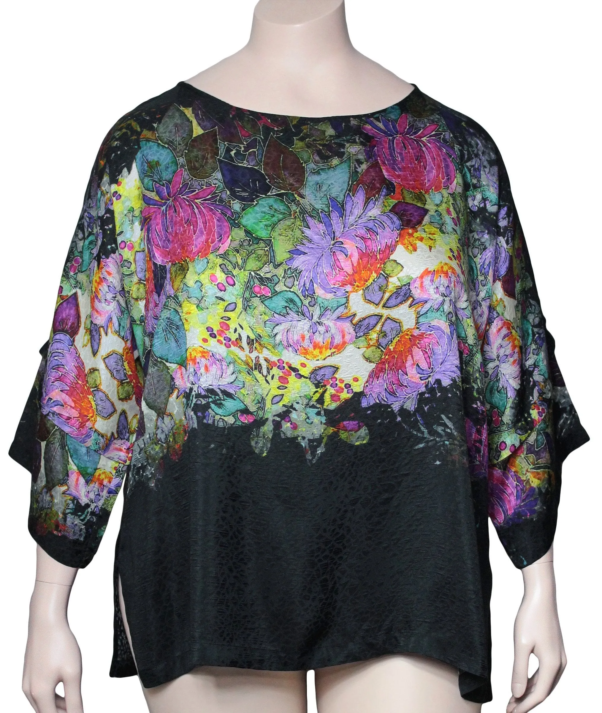 Dressori Kimono Sleeve Tunic Top