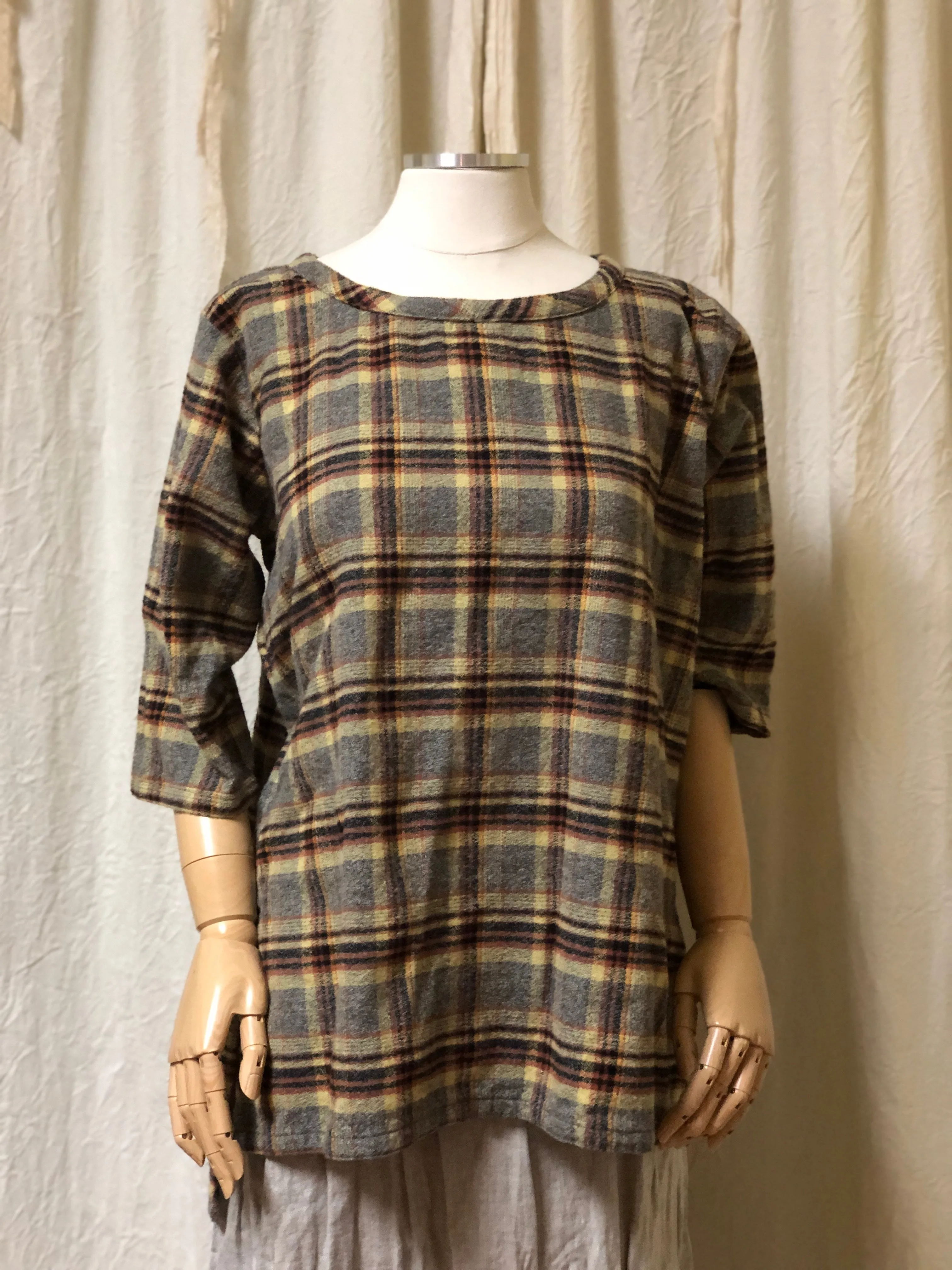 Easy Tunic in Flannel