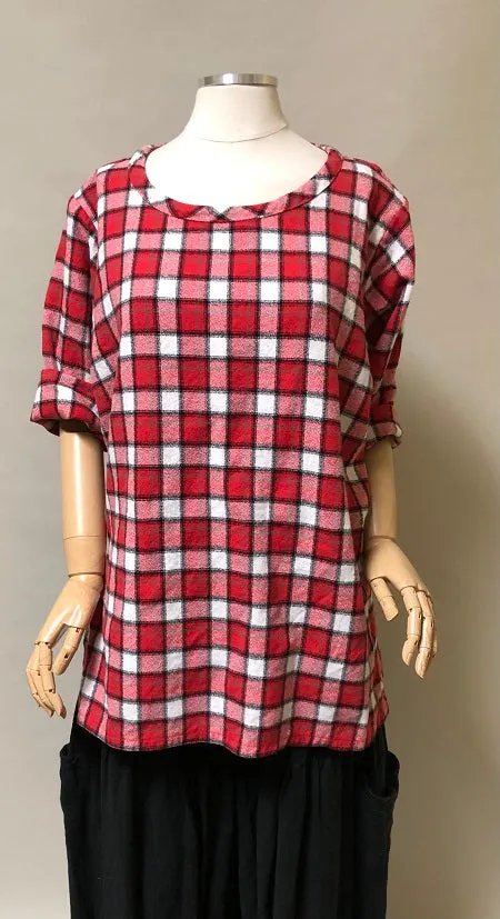 Easy Tunic in Flannel