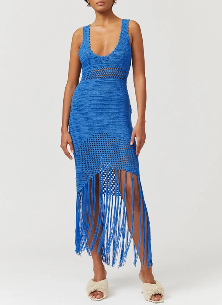 Elvira Crochet Racer Back Dress