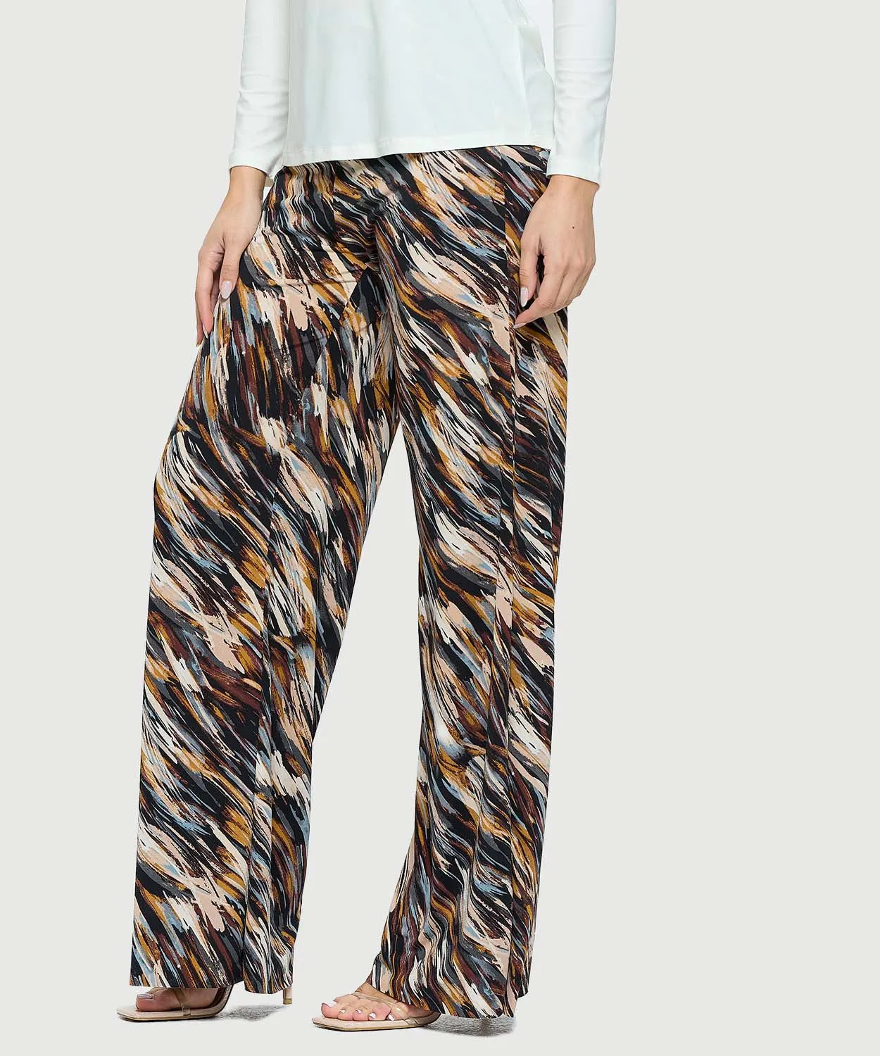 Fantastic Printed Wide Leg Pants