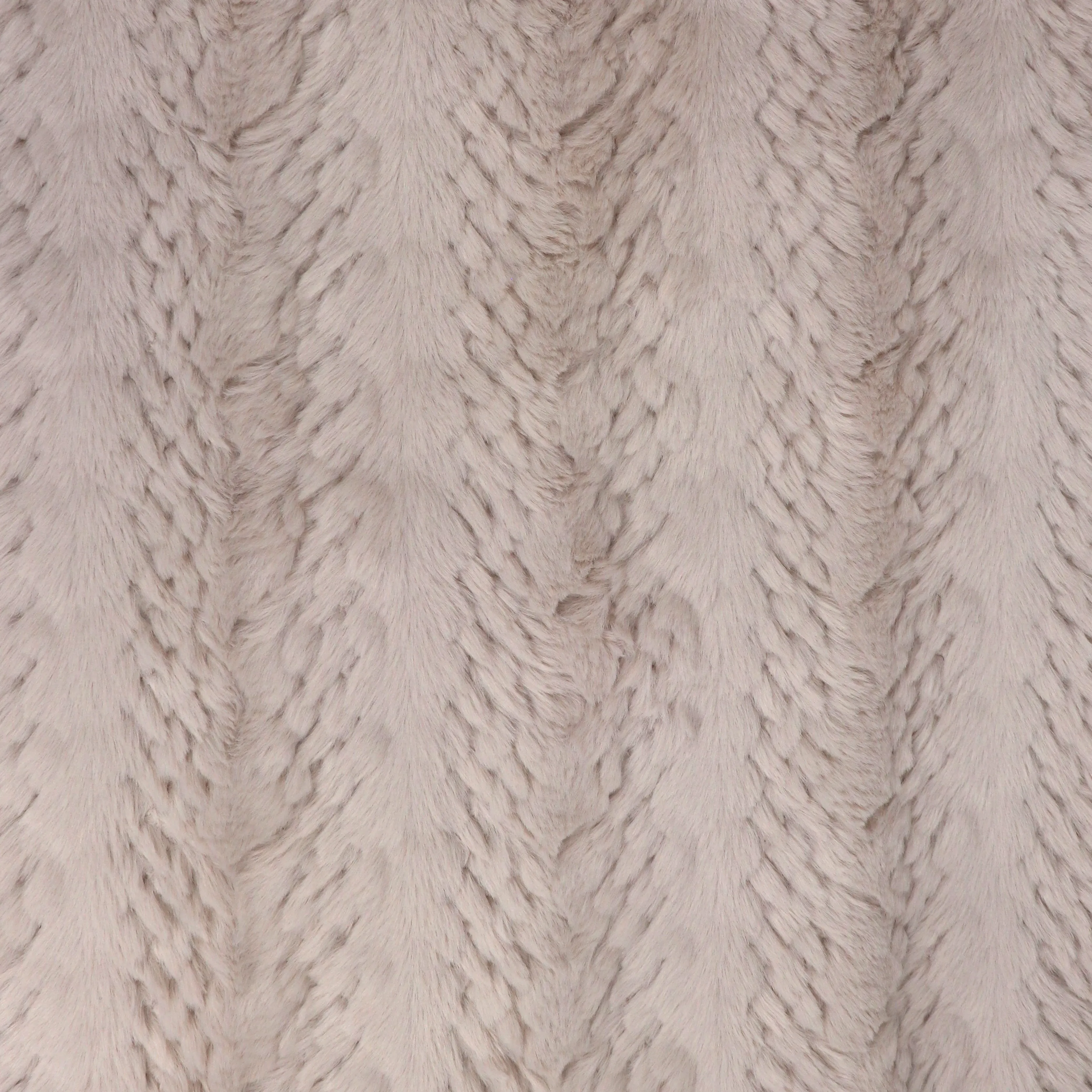 Faux Fur - Cable - Light Beige