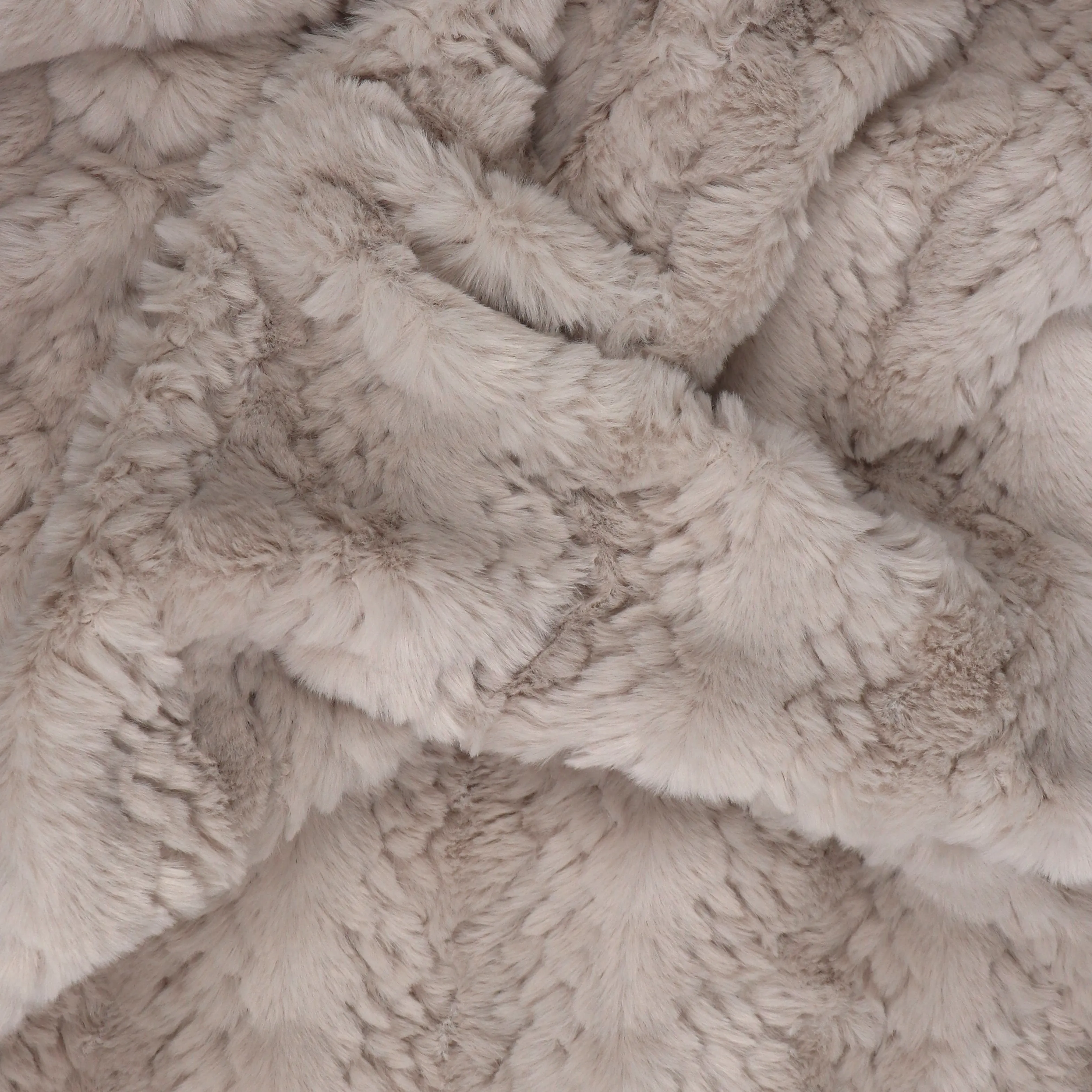 Faux Fur - Cable - Light Beige