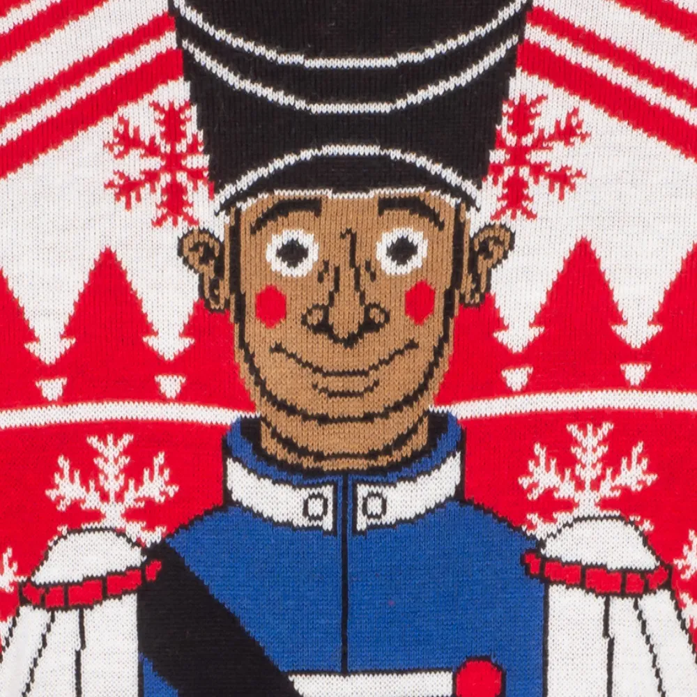 Flappy Drummer Boy Animated Ugly Christmas Sweater