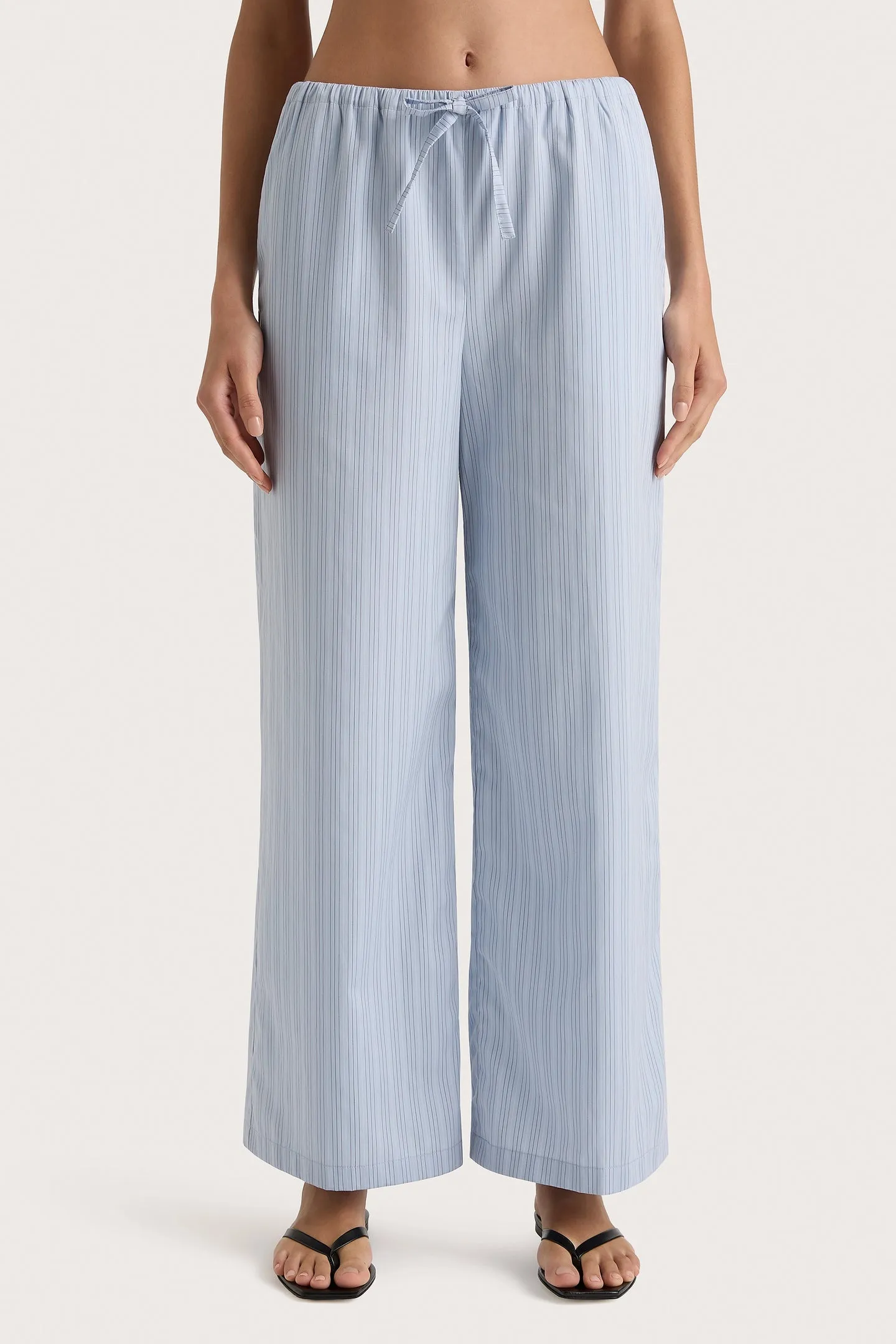 FREJA PANT - BLUE PINSTRIPE