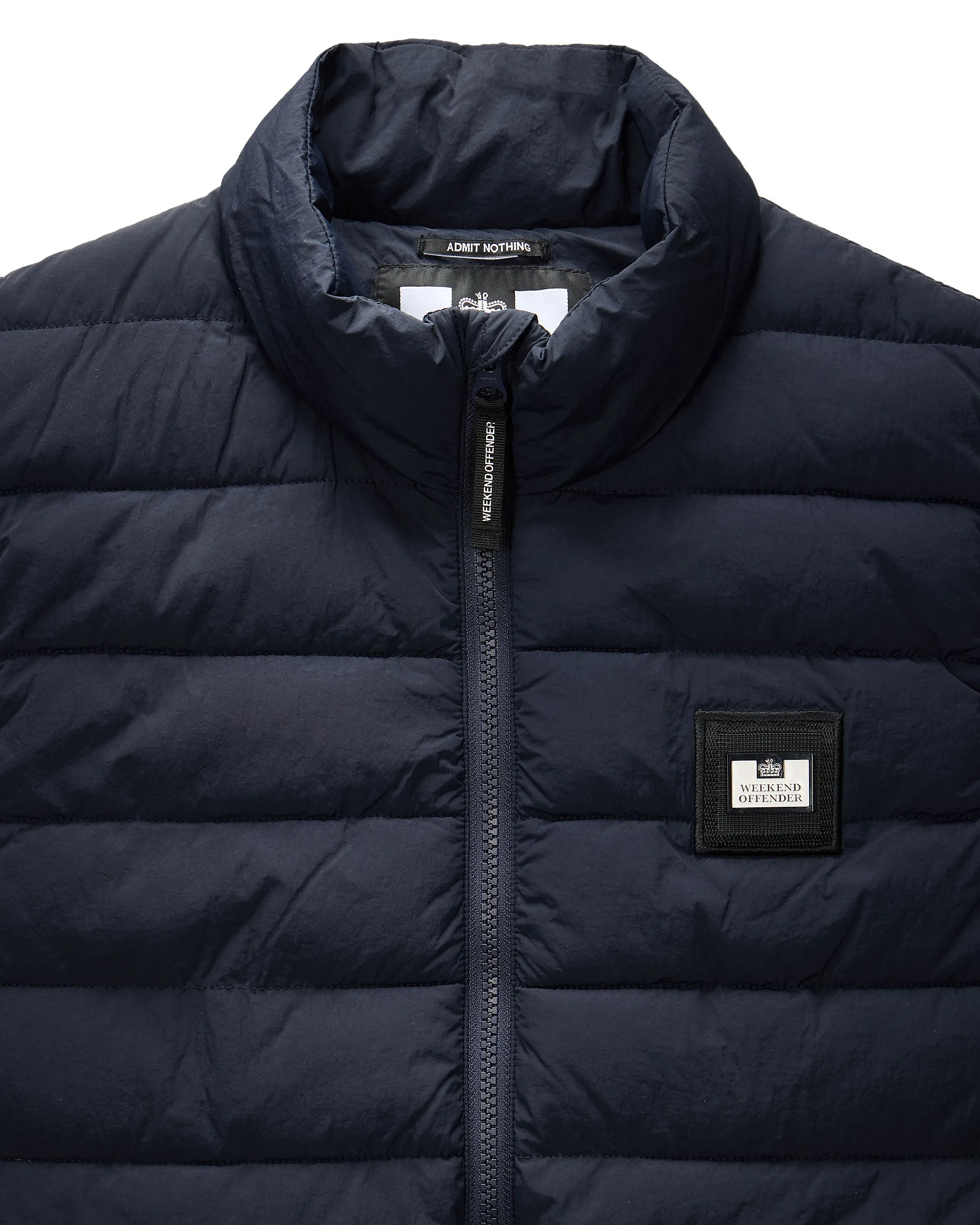 Gacha Padded Gilet Navy