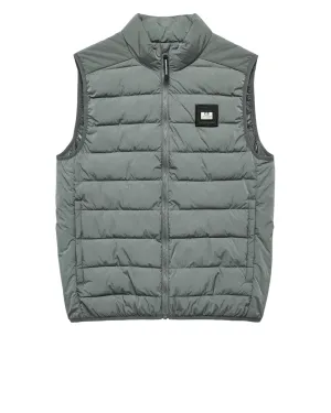 Gacha Padded Gilet Zinc