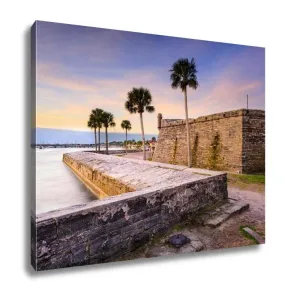 Gallery Wrapped Canvas, Jacksonville St Augustine Floridat Castillo De San Marcos