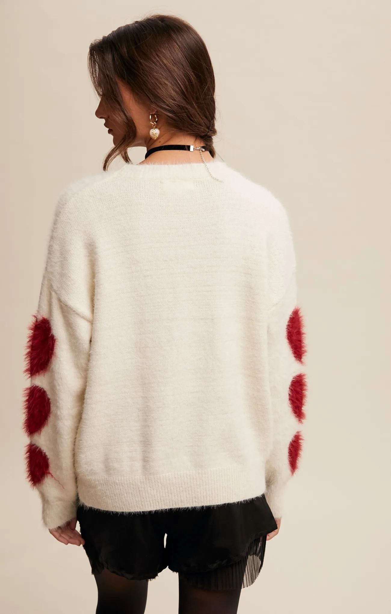 Give Love Fuzzy Sweater